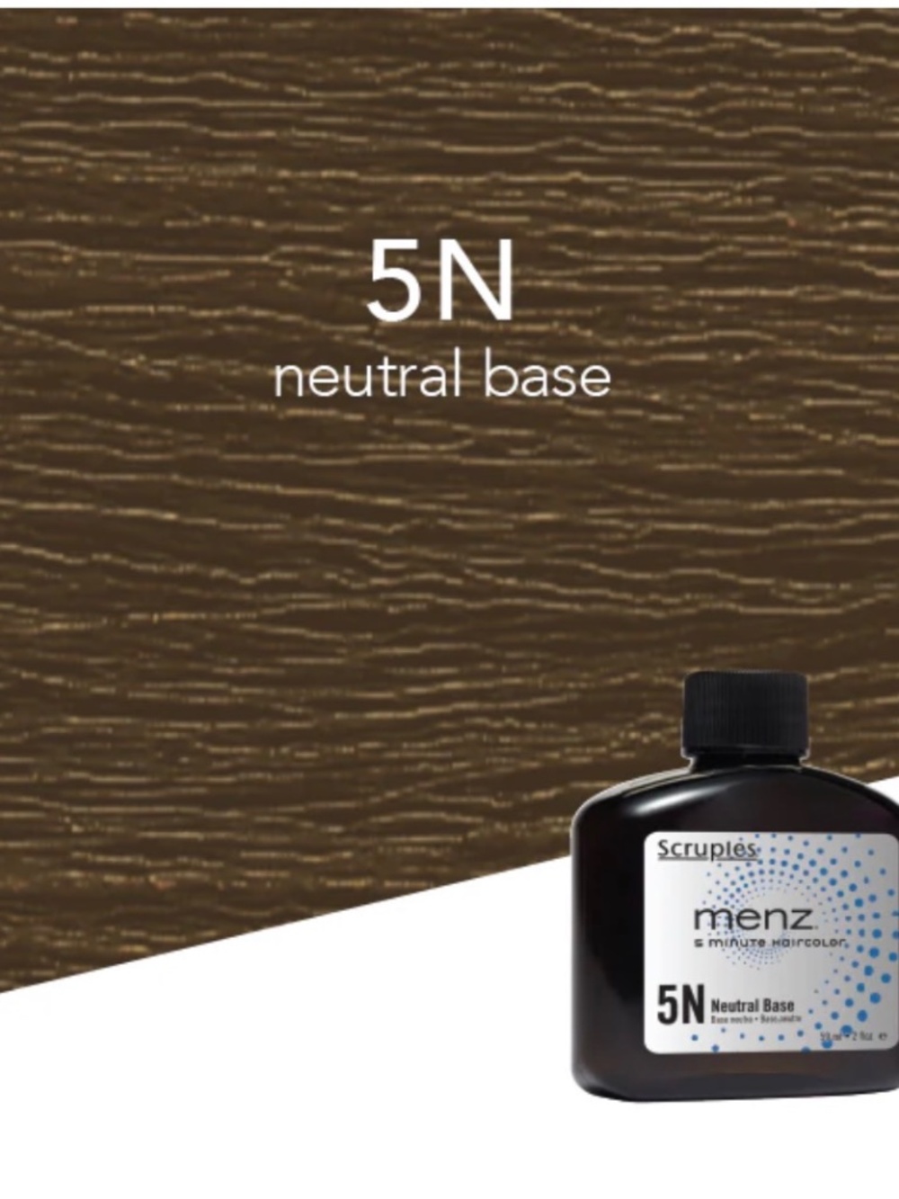 Scruples Menz Hair Color 2 fl oz - 5N Neutral Base